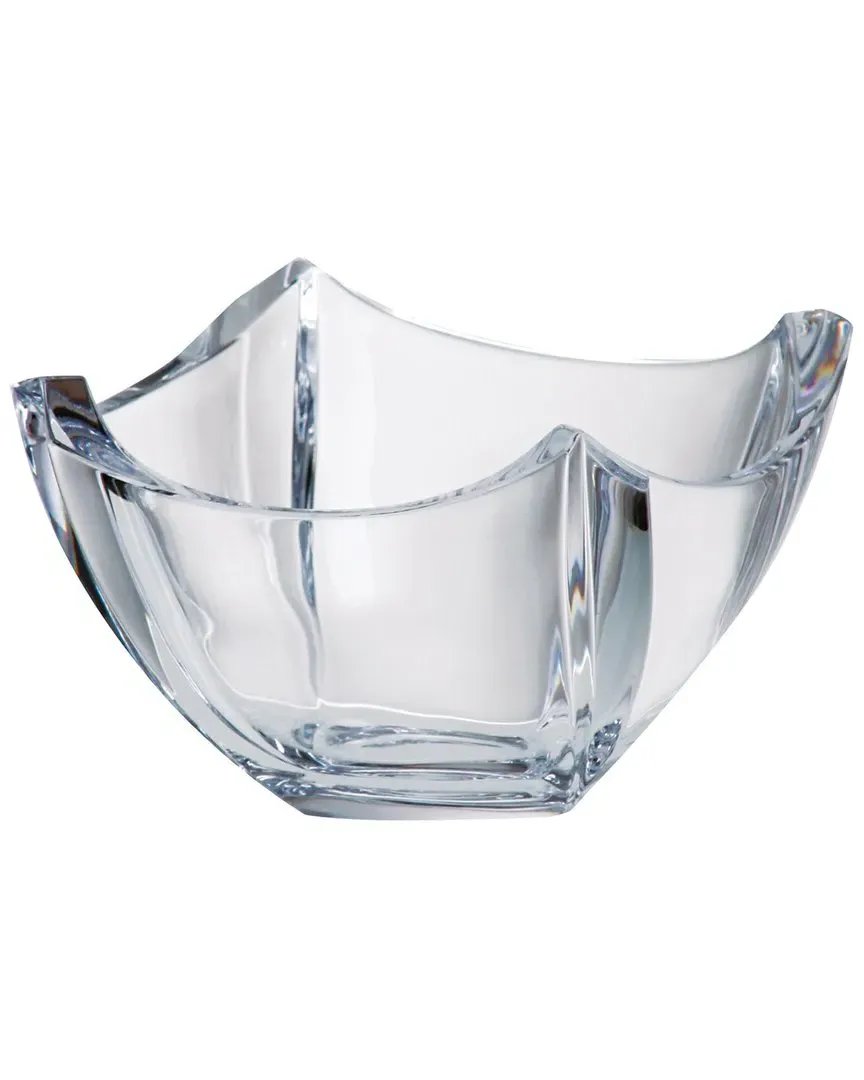 Barski Square Bowl - Clear, Crystalline Glass image