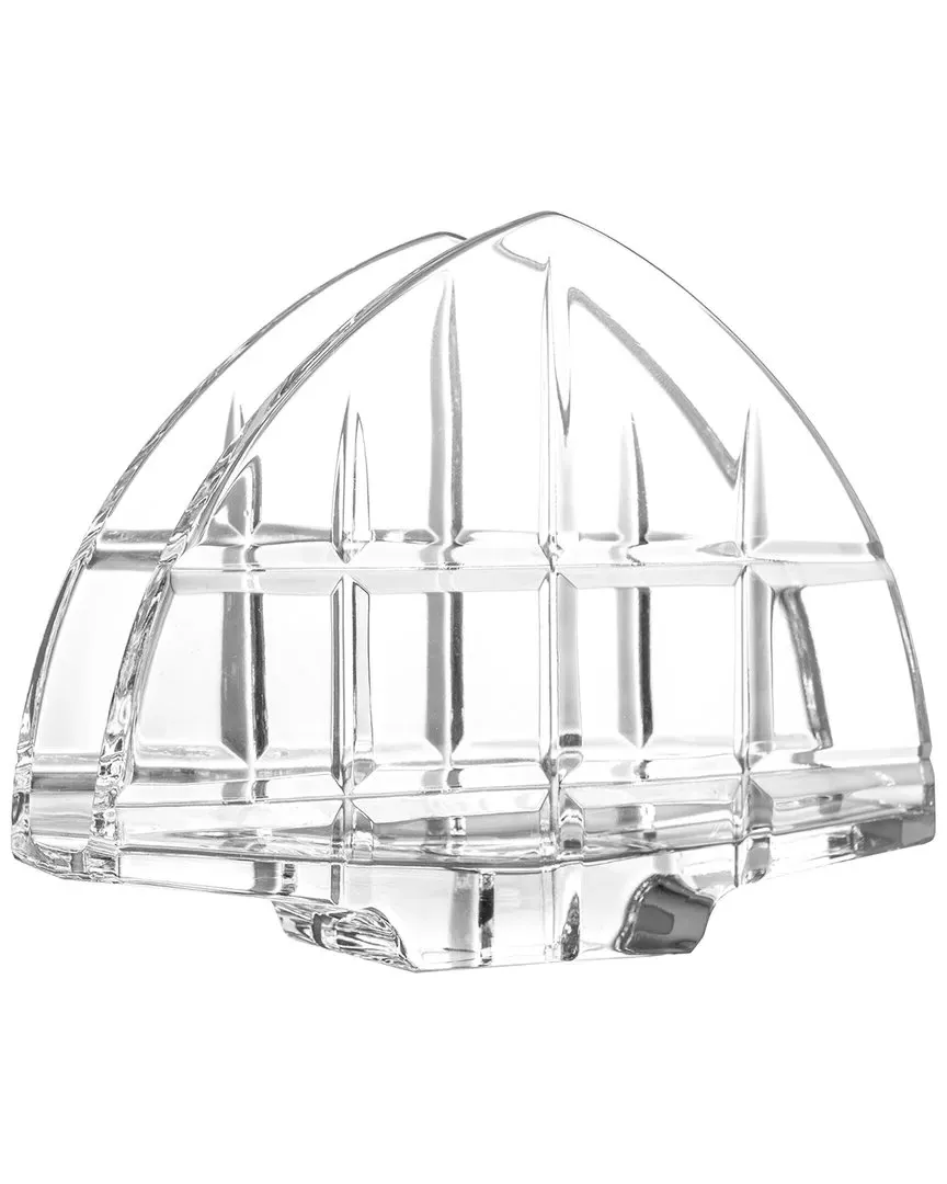 Crystal Standing Medium Napkin Holder - Clear image
