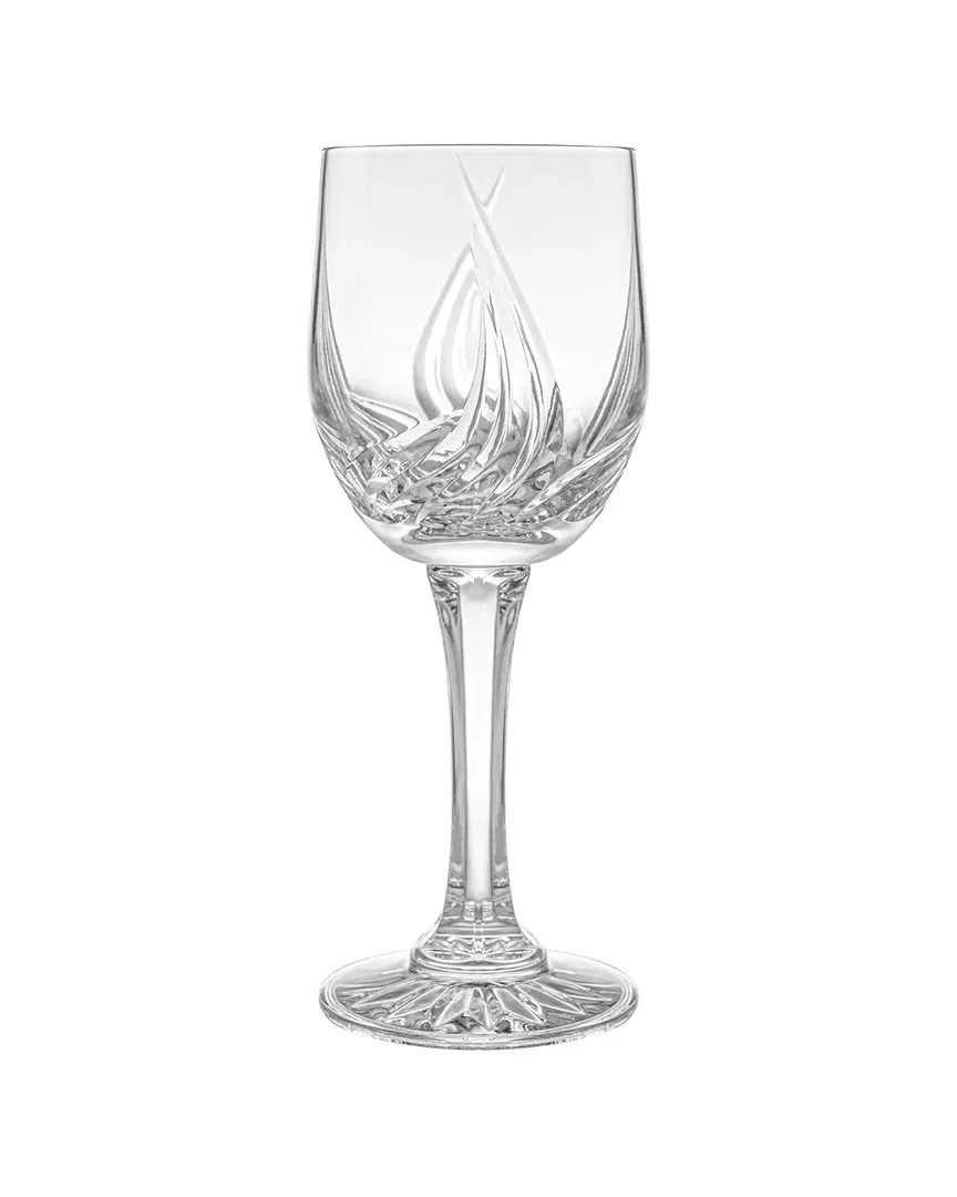 Crystal Wine Glasses Set of 6 - Clear