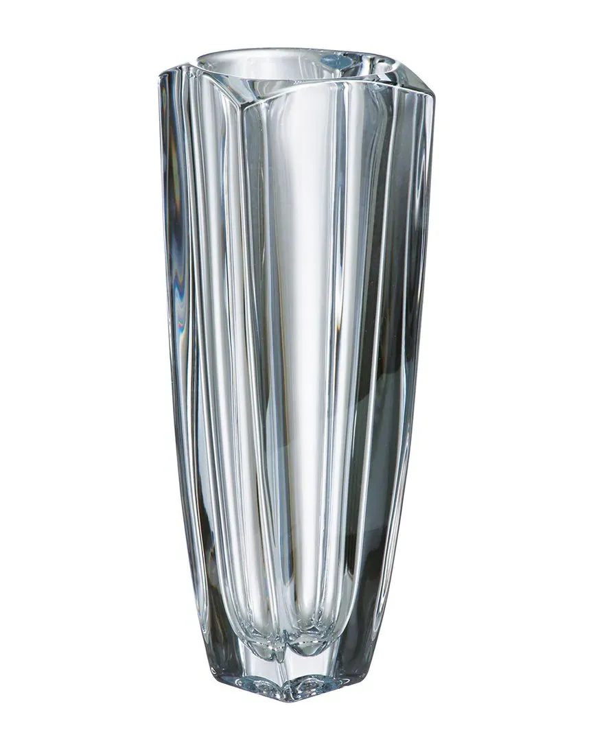 Crystalline 11in Vase - Clear, Glass