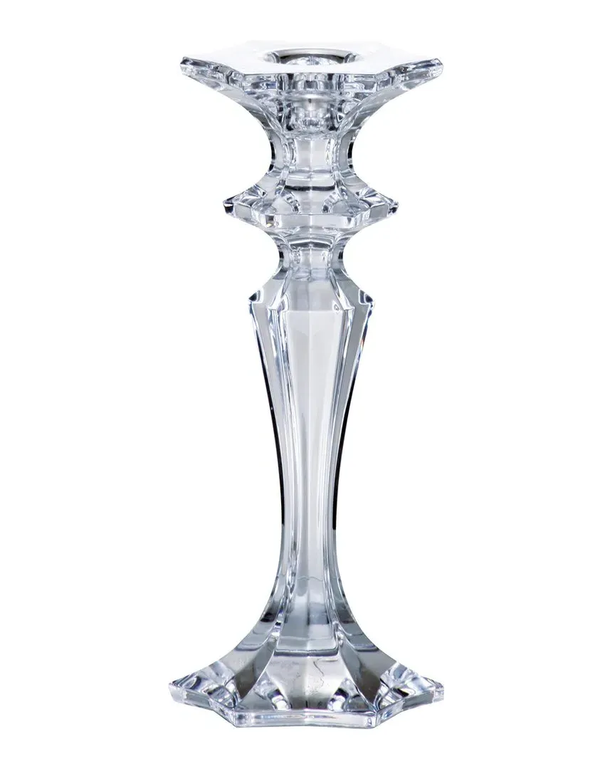 Crystalline 8in Candlestick - Clear, Glass image
