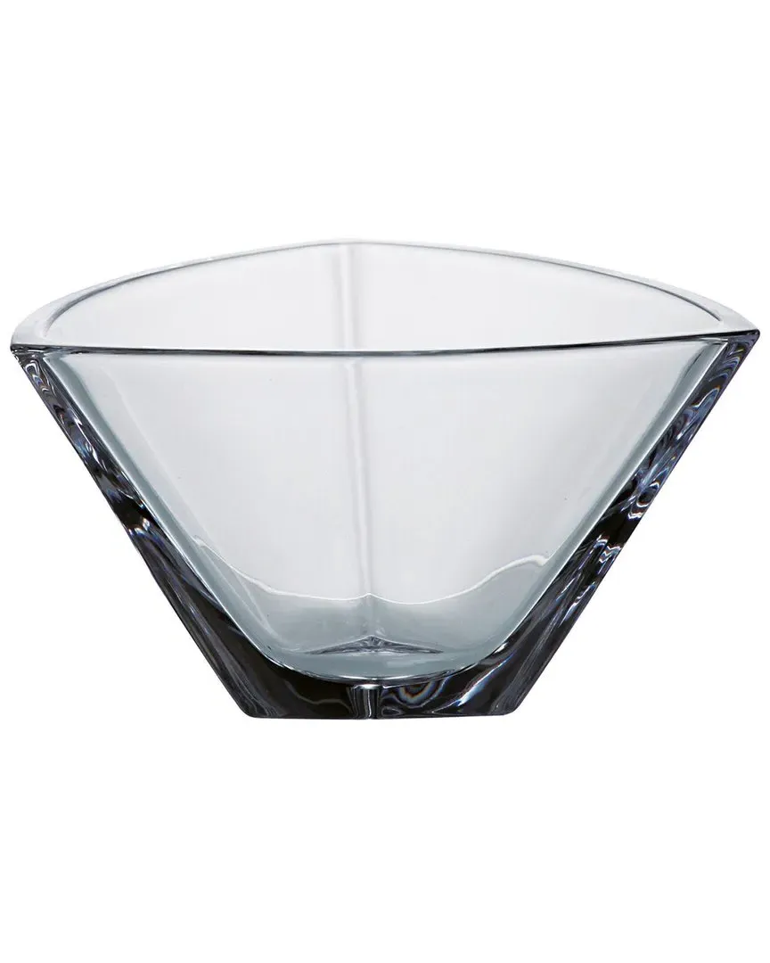 Crystalline Small Triangle Bowl - Clear, Glass image