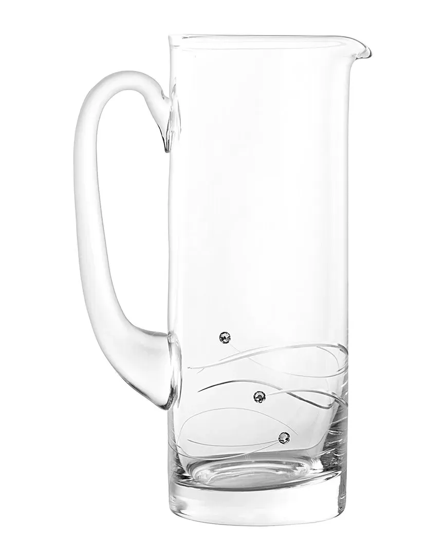 European Handmade Swarovski Crystalline Pitcher - Clear