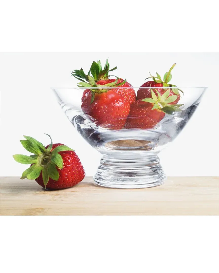 Footed Bowl - Clear, Glass image