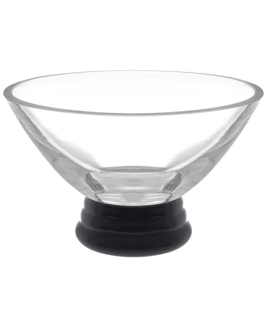 Footed Bowl - Clear, Glass
