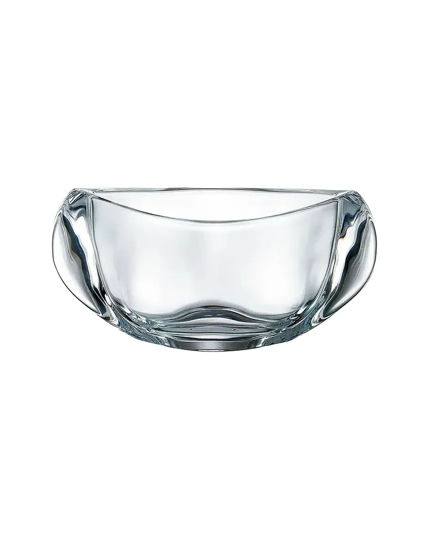 Glass 7in Crystalline Bowl - Clear