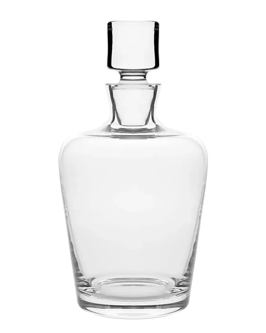 Glass Whiskey Decanter with Stopper - Clear image