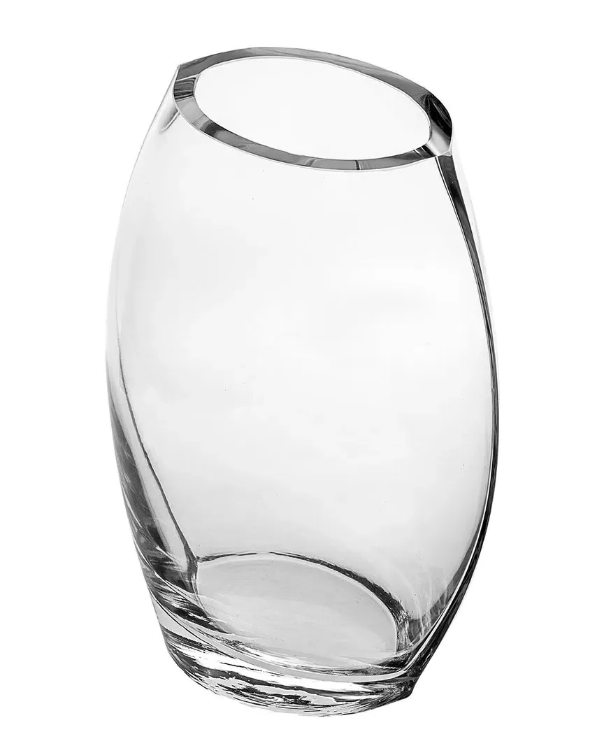 Oval Vase - Clear, Glass