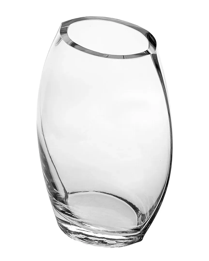 Oval Vase - Clear, Glass