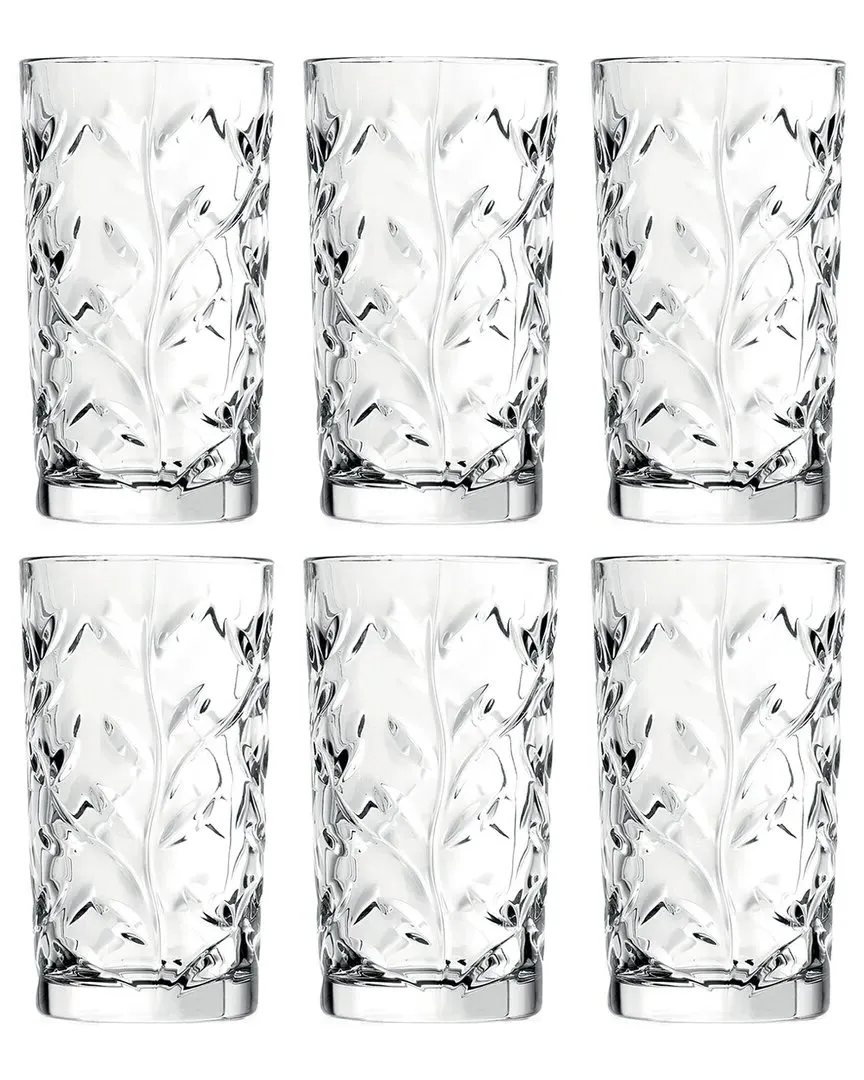 Set of 6 11.6oz Highball Glasses - Clear
