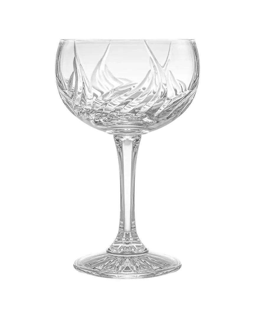 Set of 6 Champagne Glasses - Clear image