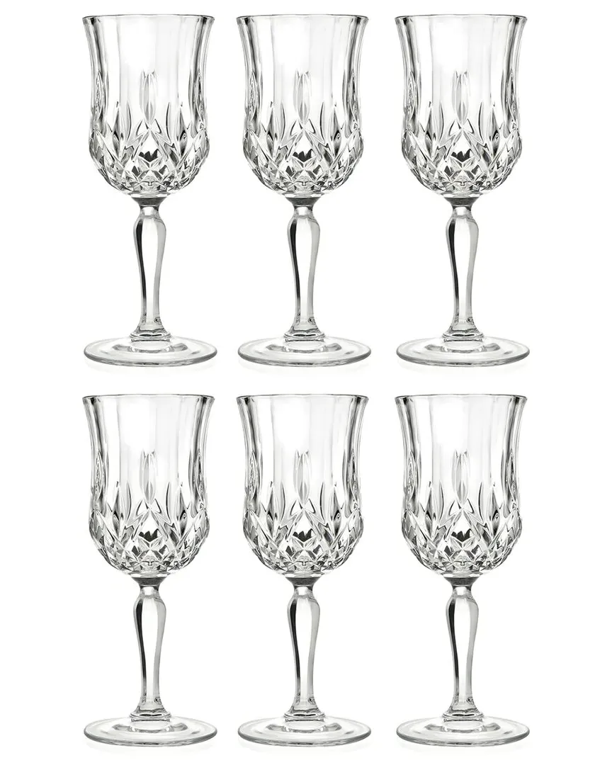 Set of 6 Goblets 5.4oz - Clear