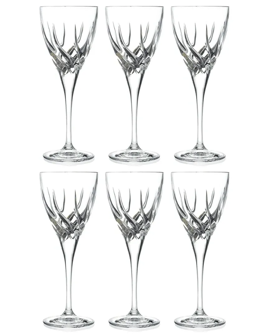 Set of 6 Goblets 6oz - Clear