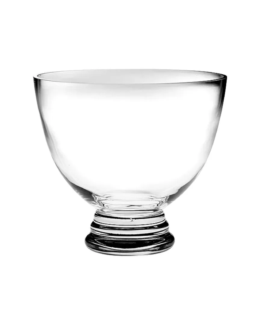 Small Round Footed Bowl - Clear, Glass image