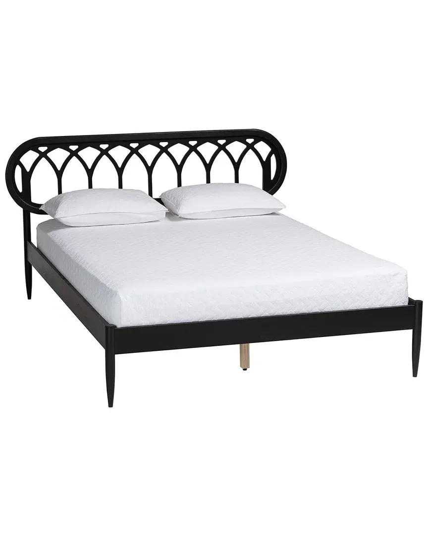 Florica Queen Platform Bed - Black