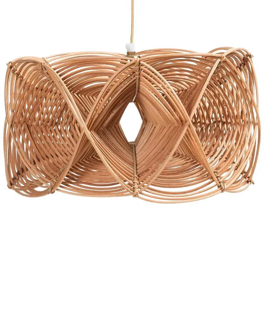 Jeneth Pendant Lampshade - Natural, Rattan
