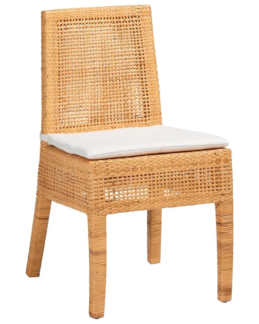 Morris Rattan Dining Chair - Mahogany image