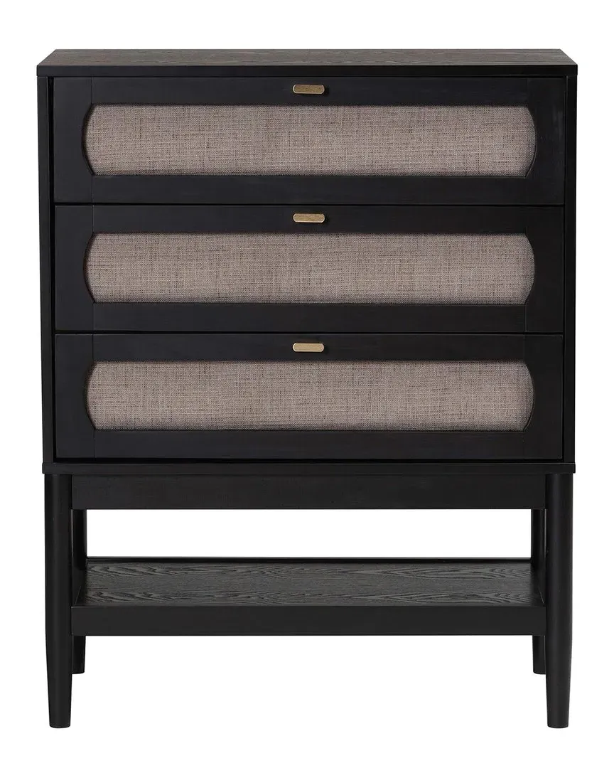 Shirin 3-Drawer Chest - Beige, Wood image