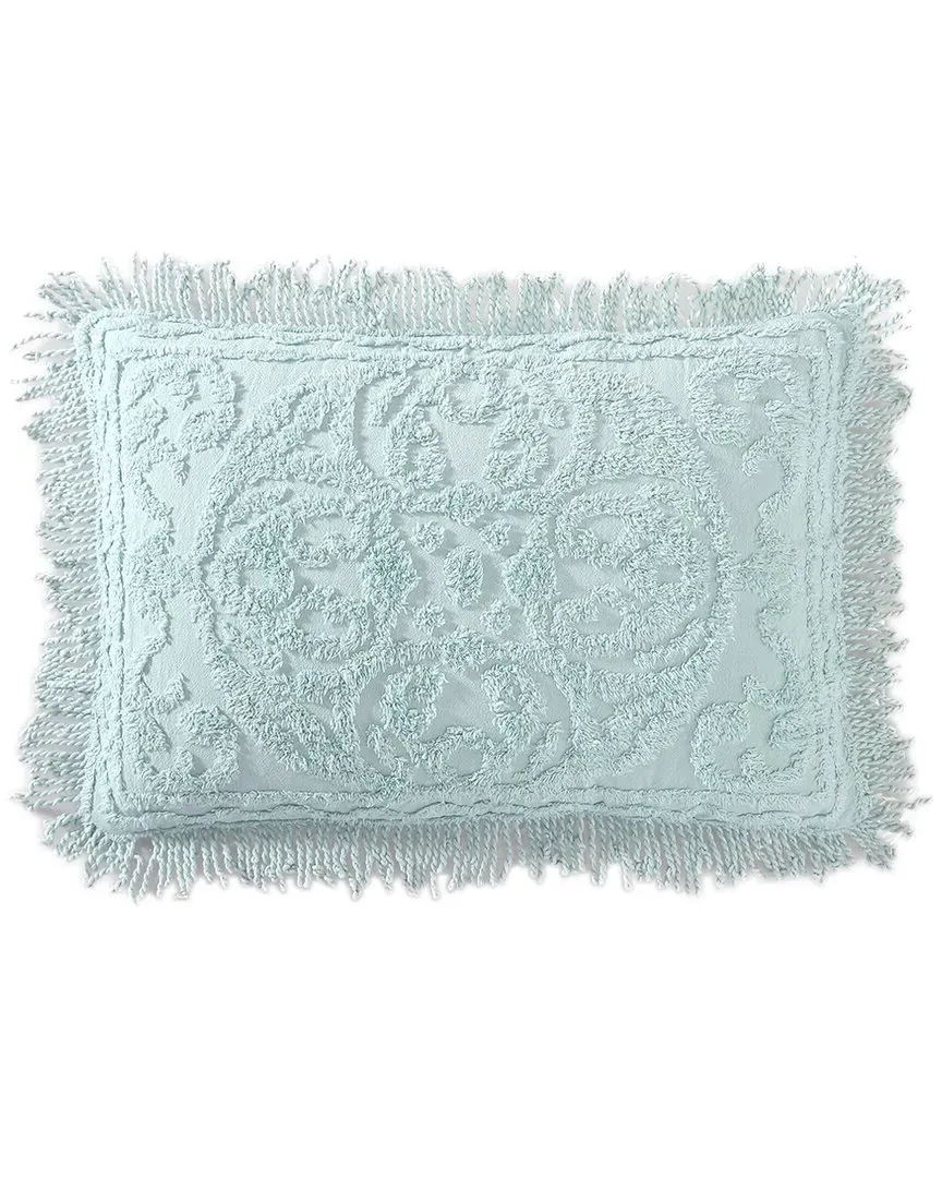 Medallion Chenille Pillow Sham - Blue, Cotton image