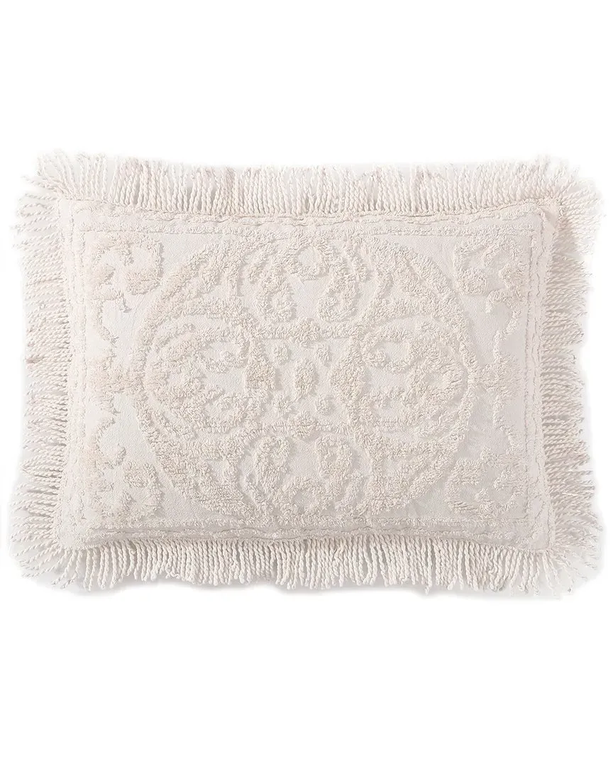 Medallion Chenille Pillow Sham - Blush, Cotton