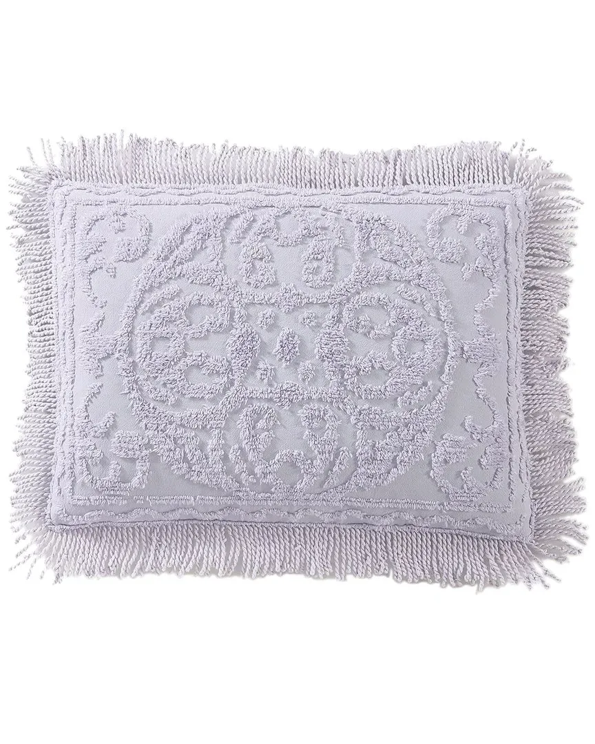 Medallion Chenille Pillow Sham - Lavender, Cotton