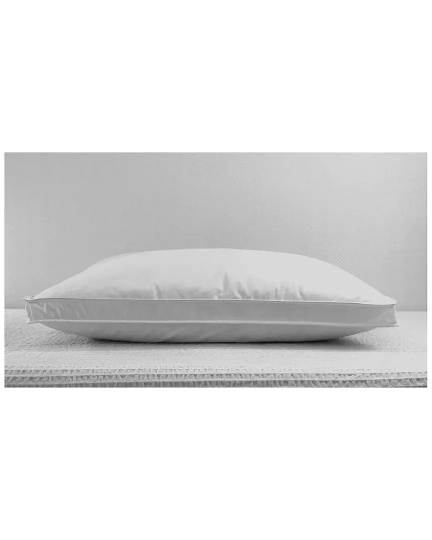 400Tc Baffle Edge Down Alternative Pillow - White, Cotton image