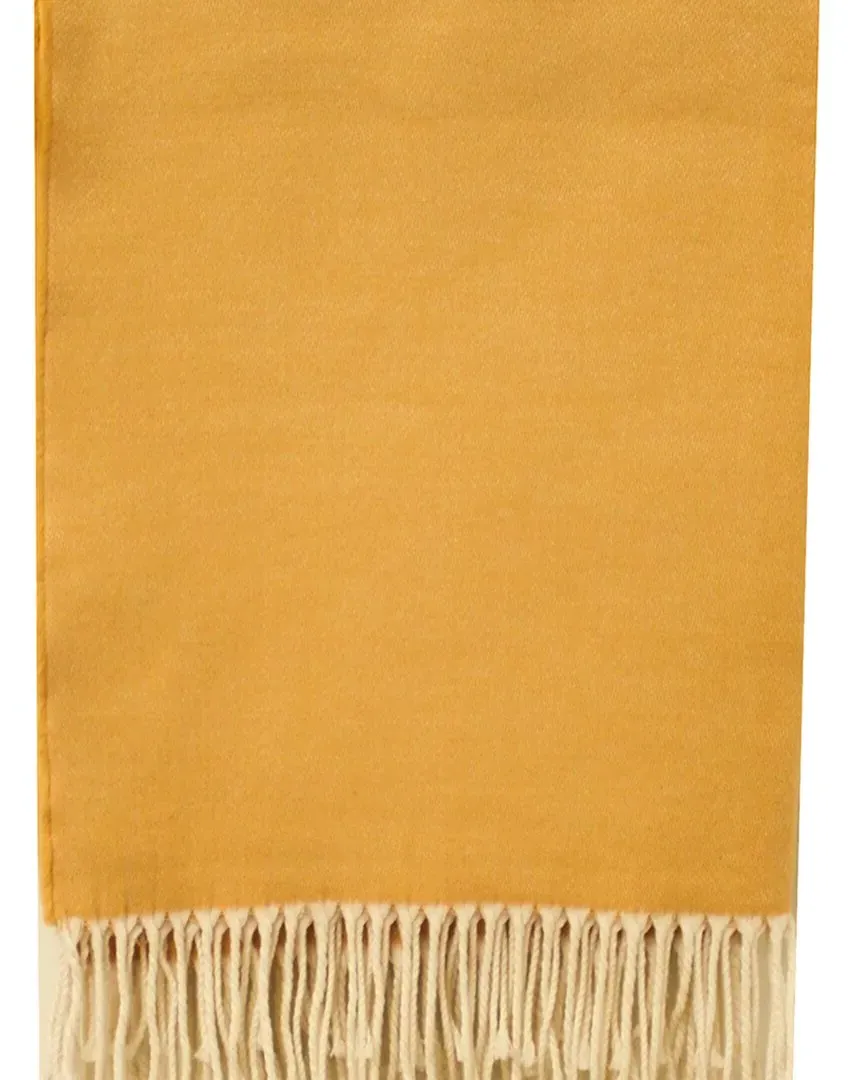 Brushed Cotton Throw - Orange
