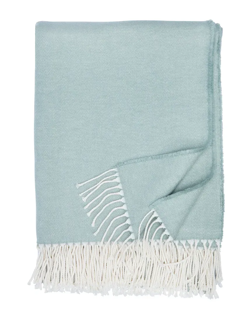 Brushed Cotton Throw - Sage