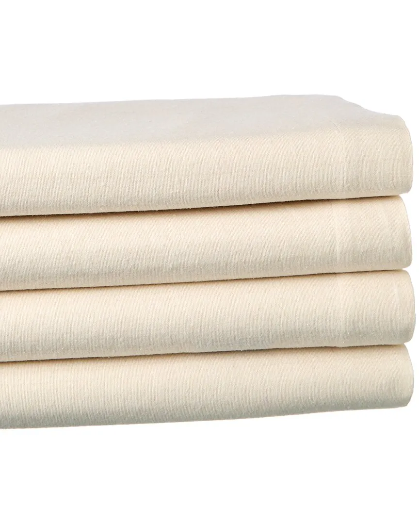 Chambray Flannel Sheet Set - Grey