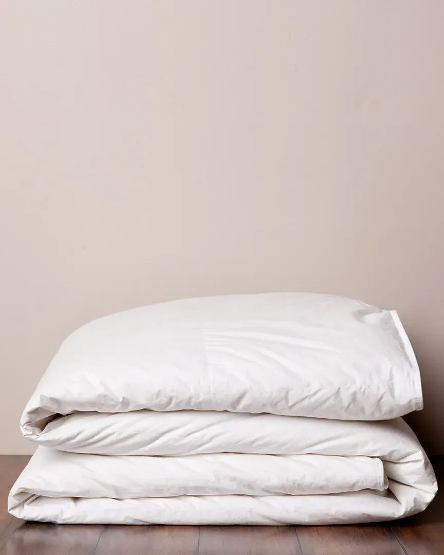 Cirus Light Weight Down Comforter - White image