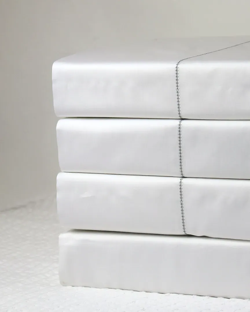 Design Sheet Set - White and Grey, Cotton