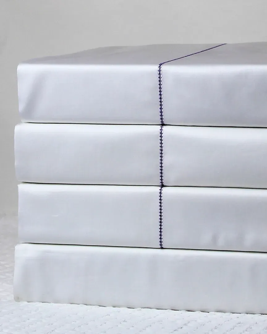 Design Sheet Set - White and Purple, Cotton