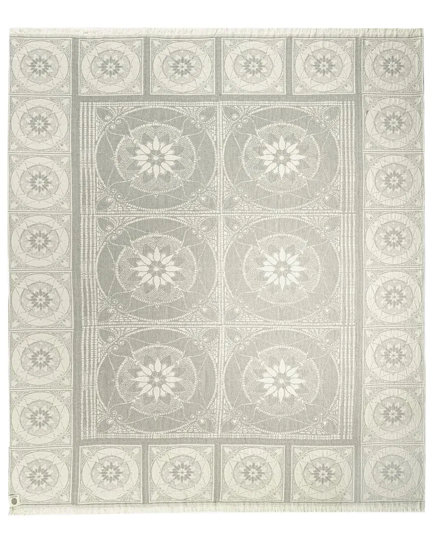 Devilla Throw Blanket - Grey, Cotton