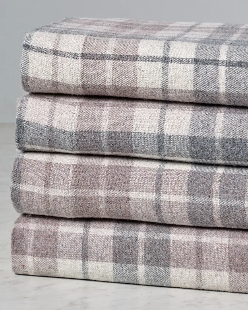 Flannel Sheet Set - British Peach