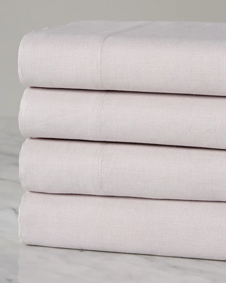 Harmonie Sheet Set - Light Plum, Linen Cotton image