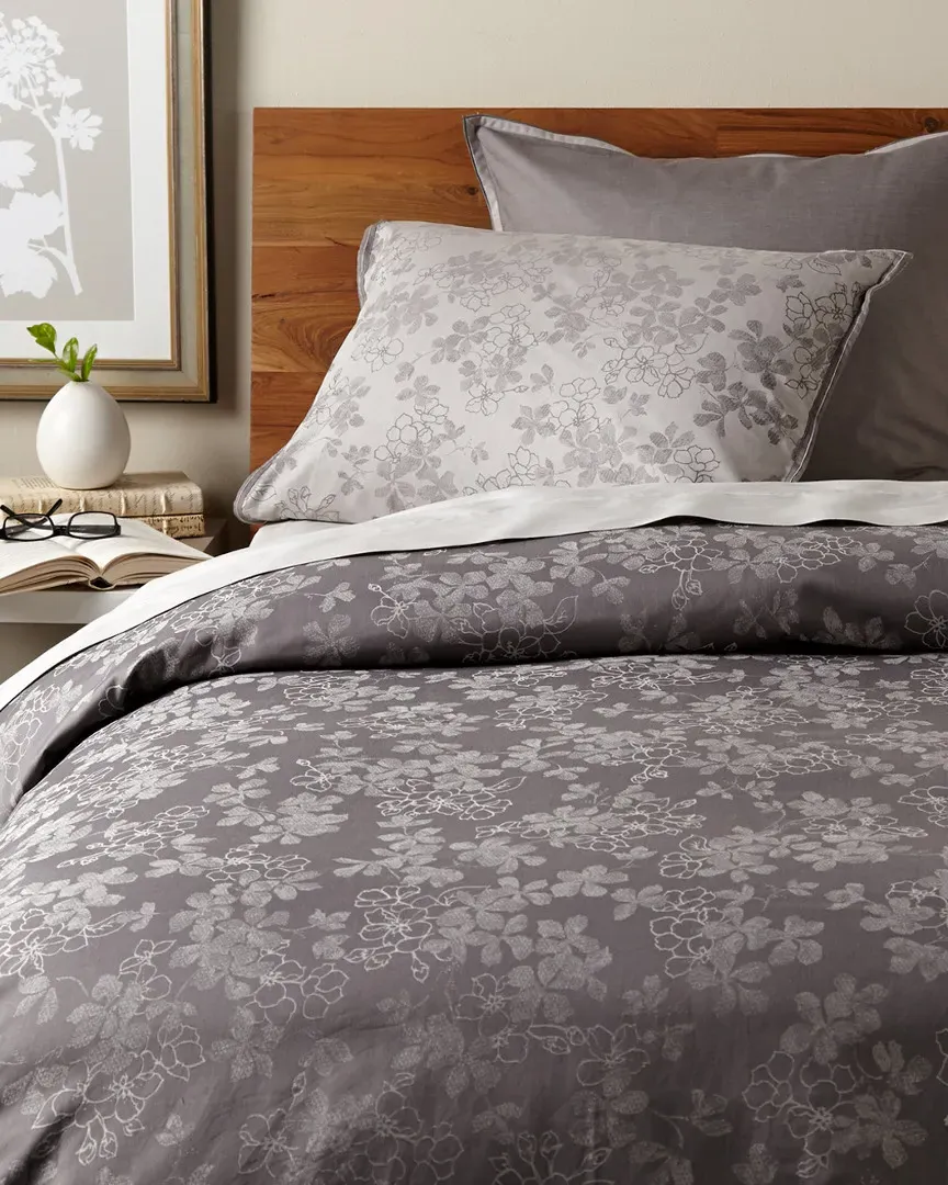 Iced Bloom Duvet Collection - Grey image
