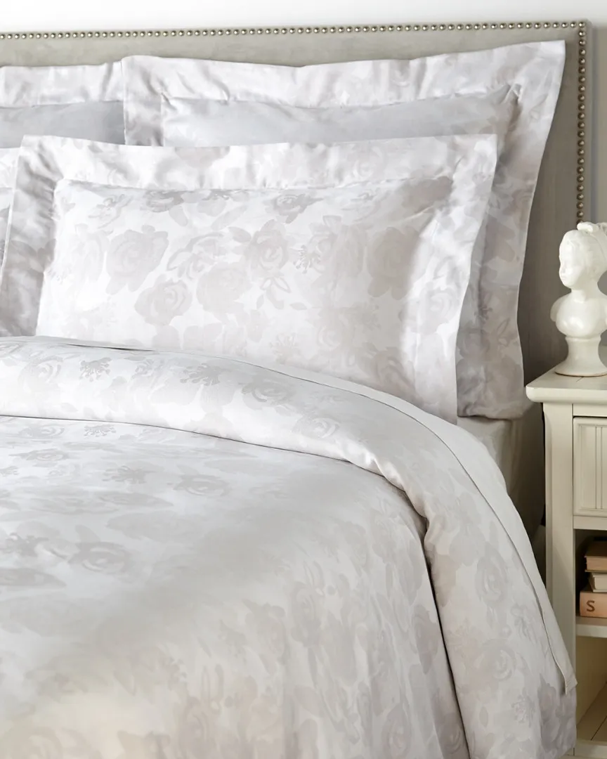 Jacquard Rose Duvet Set - Grey image