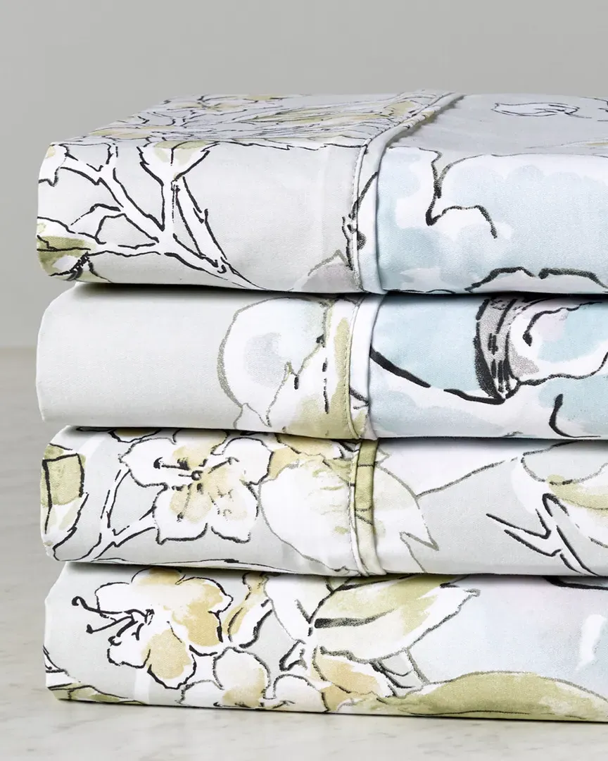 Marigold Sheet Set - White image