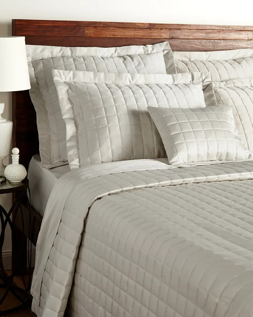 Sensation Coverlet Collection - Dove Grey, Cotton