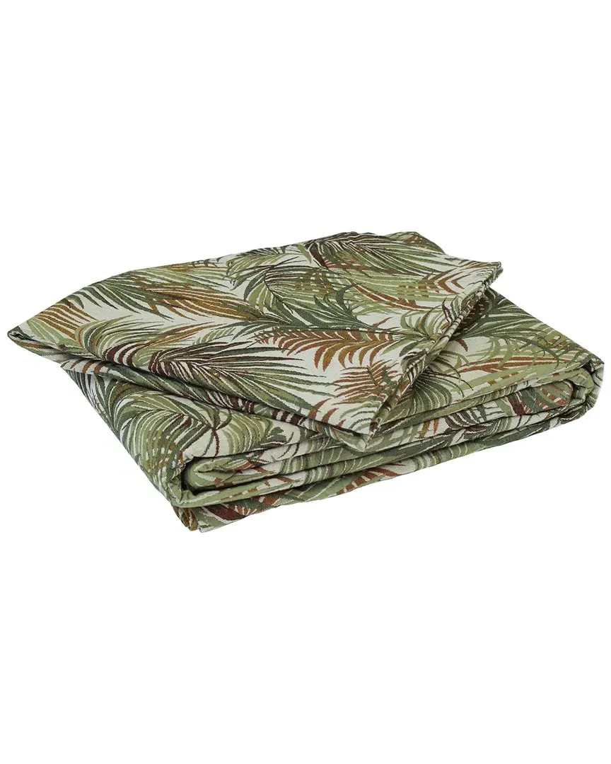 St Lucia Cotton Coverlet & Sham Coordinates - Multicolor