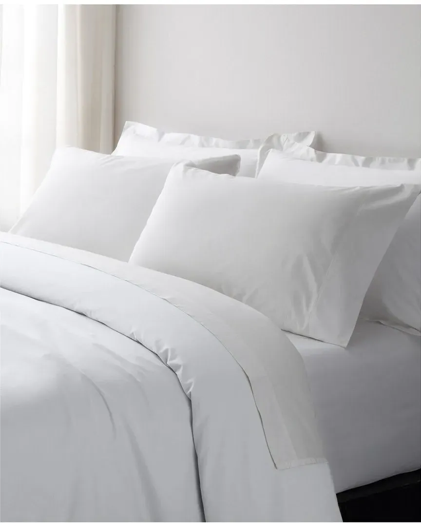 Supima Cotton Duvet Cover Set - White image