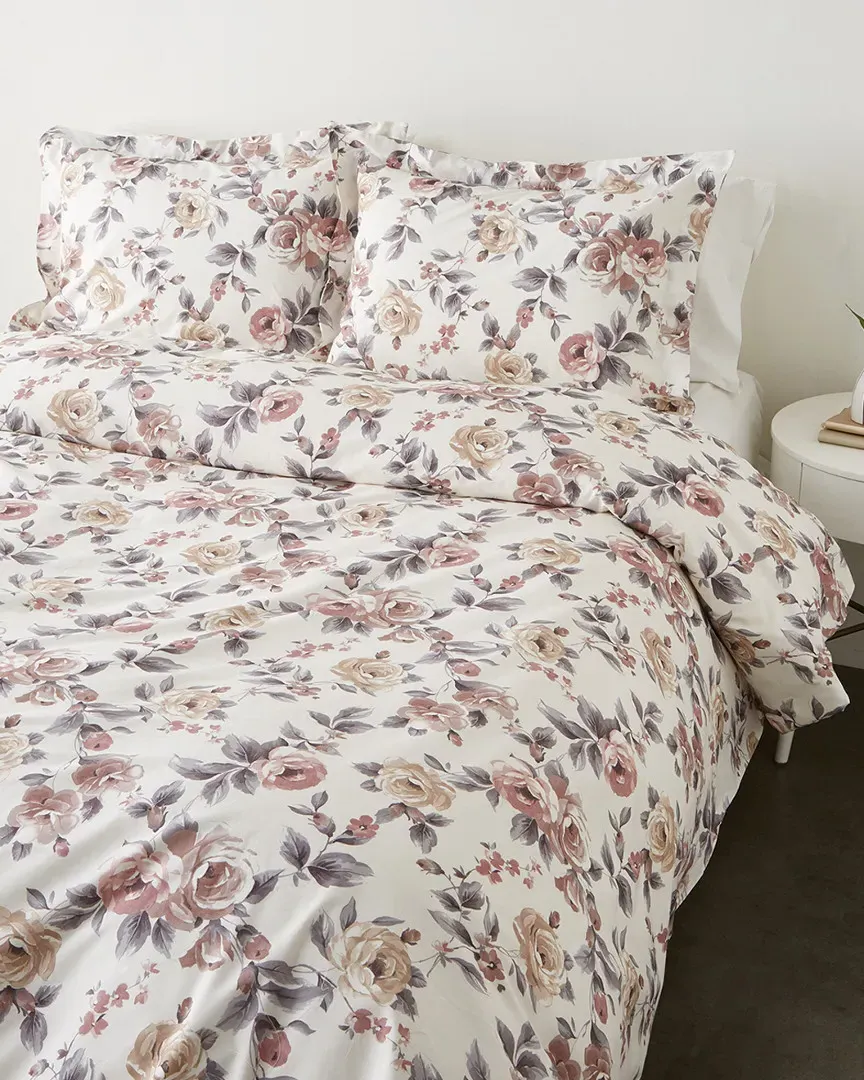 Sylvia Duvet Set - Floral, Cotton image