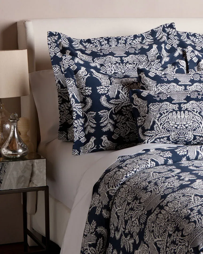 Wilmington Coverlet & Sham Coordinates - Blue, Cotton image