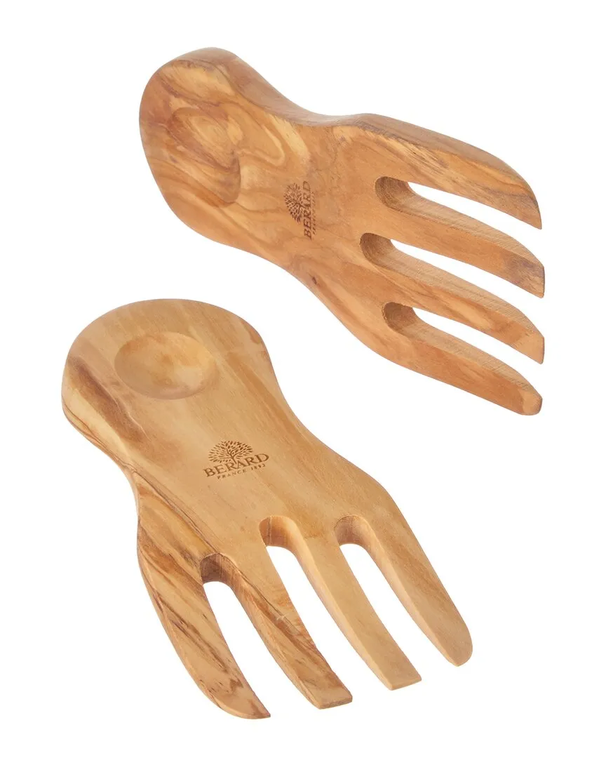 2-Piece Salad Server Set - Olive Wood image
