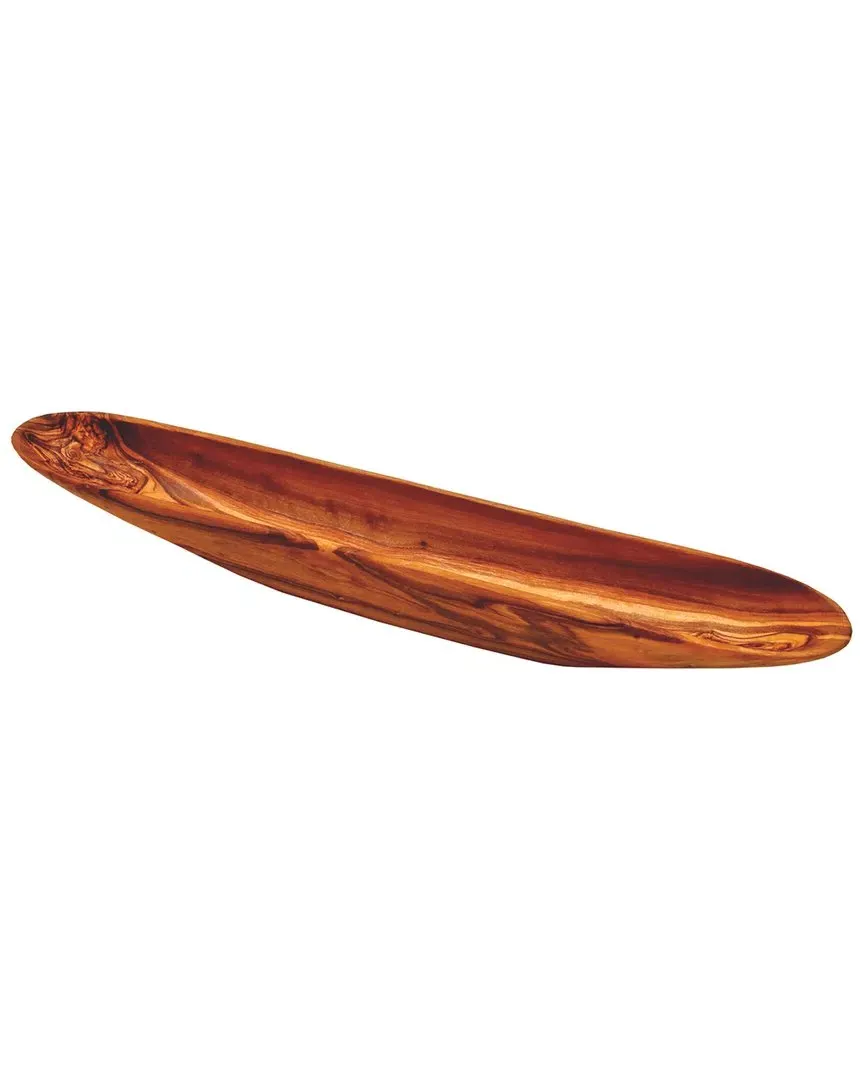 Berard Olive Boat Dish - Olive Wood image