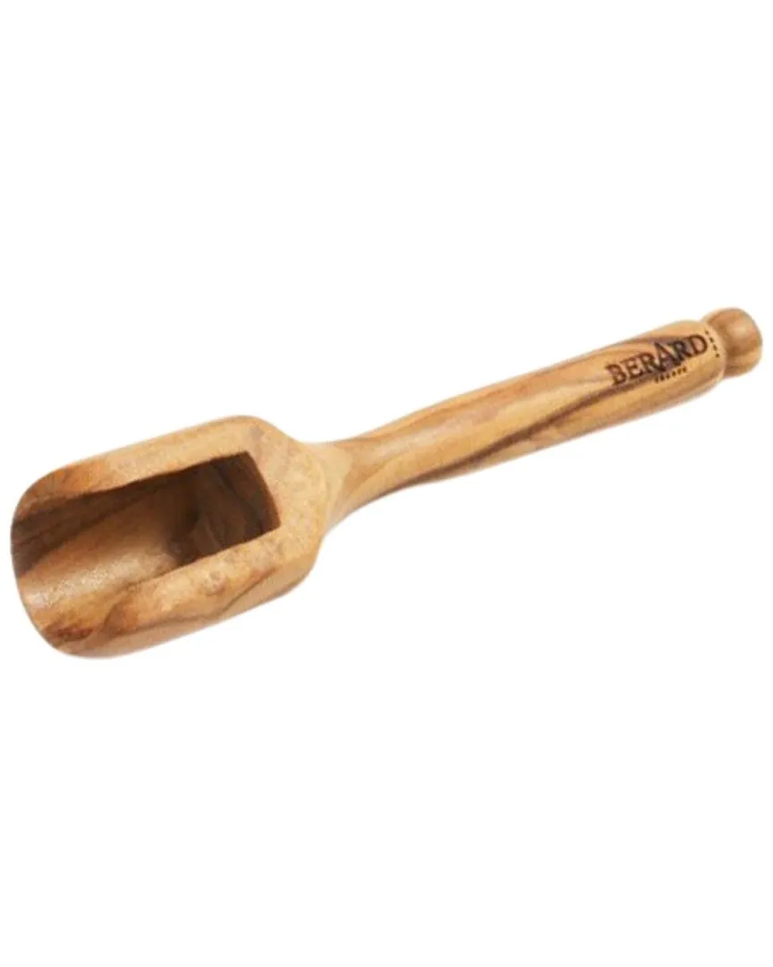 Mini Salt Shovel with Long Handle - Olive Wood image