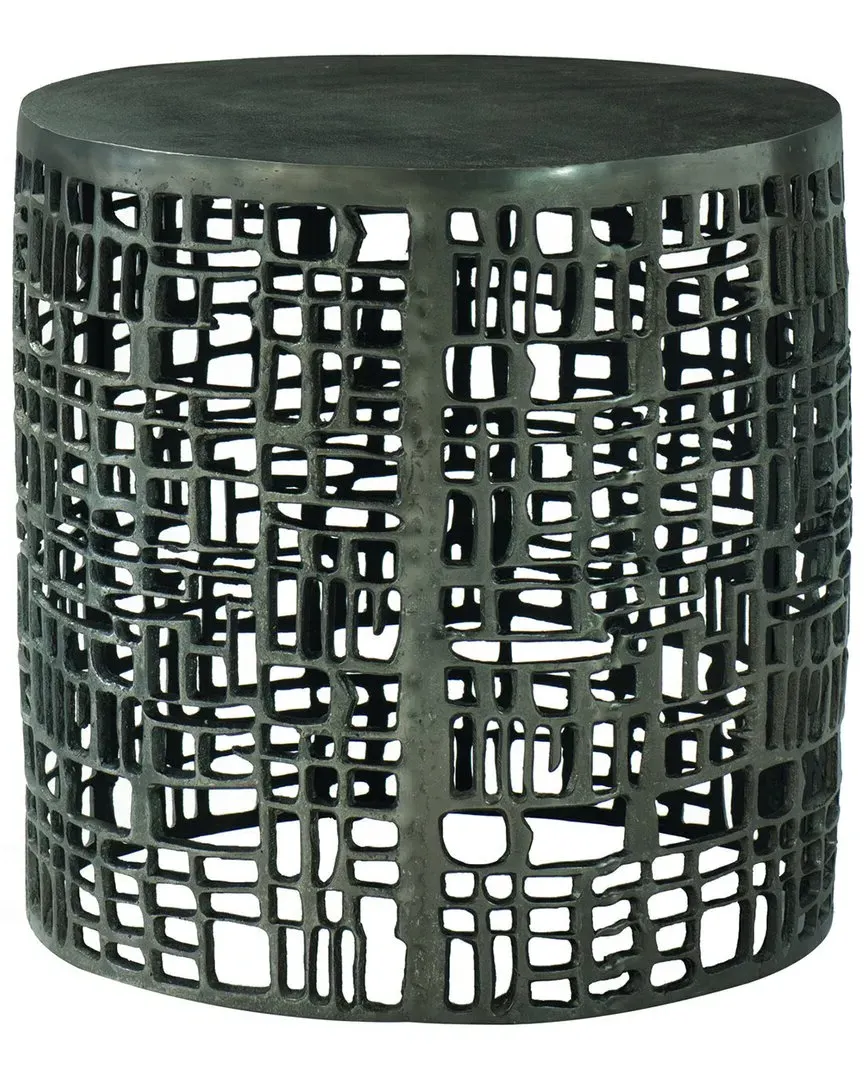 Aaron Chairside Table - Graphite, Cast Aluminum image