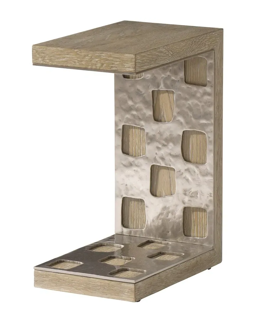 Aventura C-Shaped Accent Table - Marcona, Wood