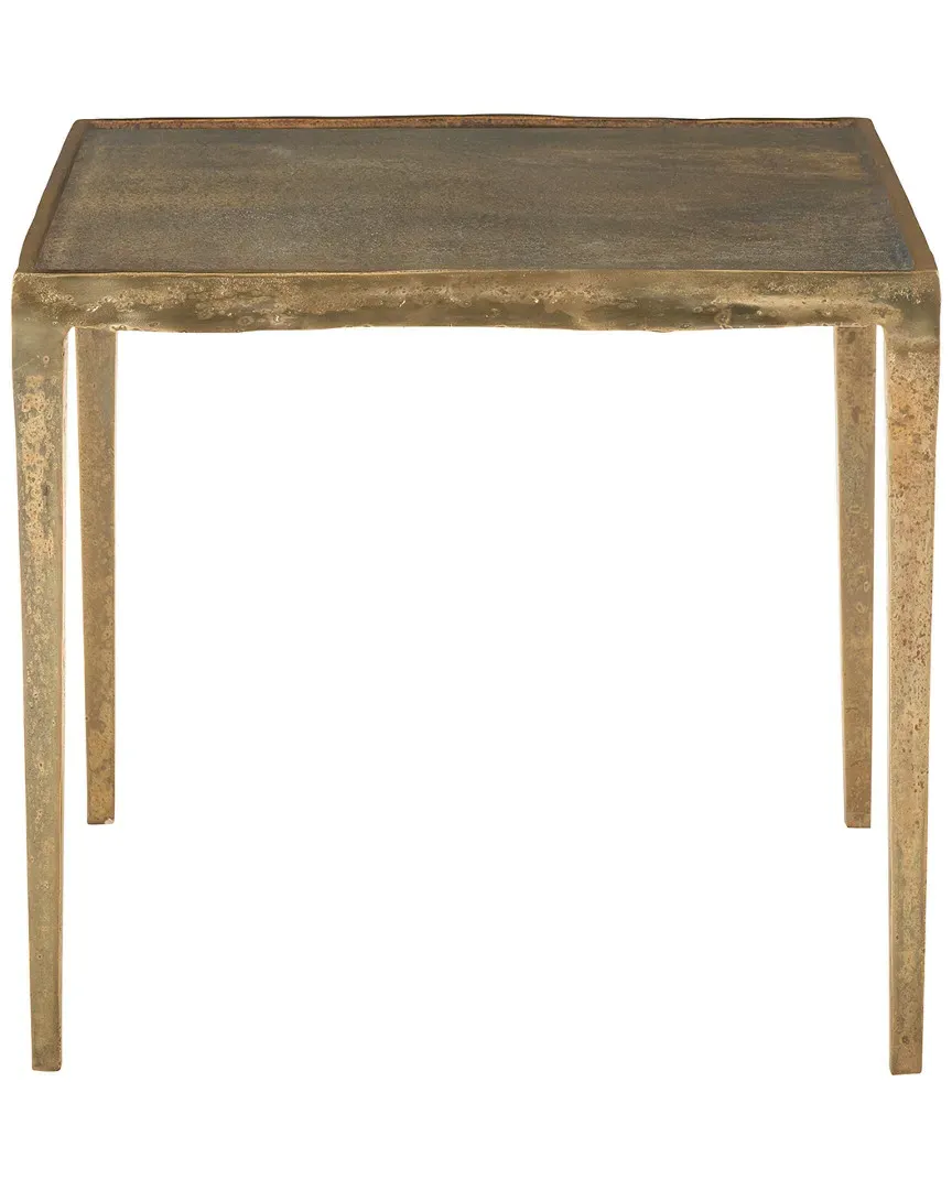 Benson Square End Table - Vintage Brass, Aluminum image