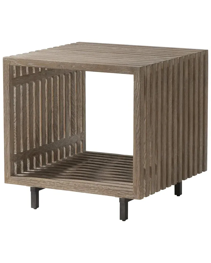 Brumley Side Table - Grey, Wood image